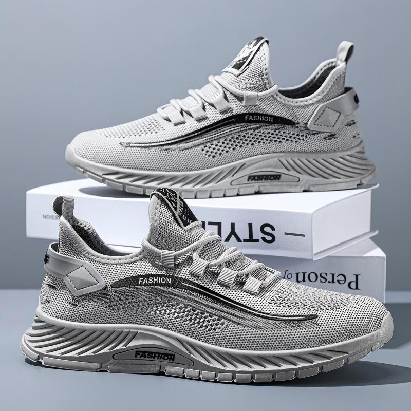 Men's Summer Thin Mesh Casual Sneakers, Non-Slip Soft Sole Versatile Footwear