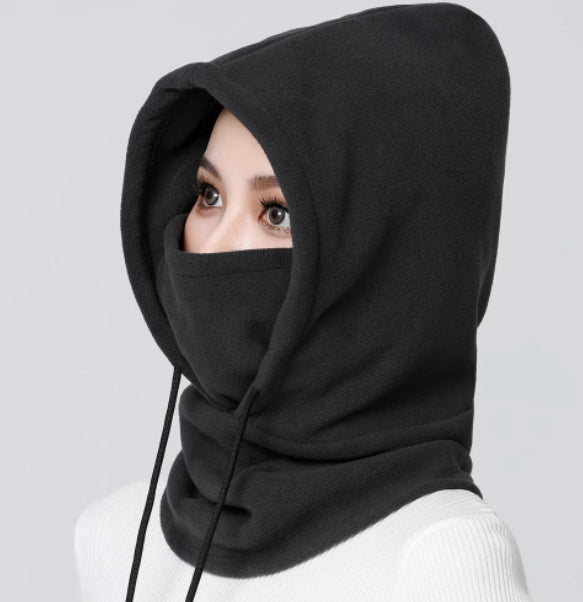 Thickened All-in-one Hat Scarf And Mask With Ear Protectionkeeps You Warm And Blocks The Wind