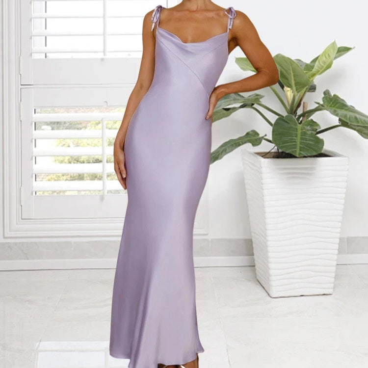 Slim-fit Summer Dresses For Women In Europe And The US