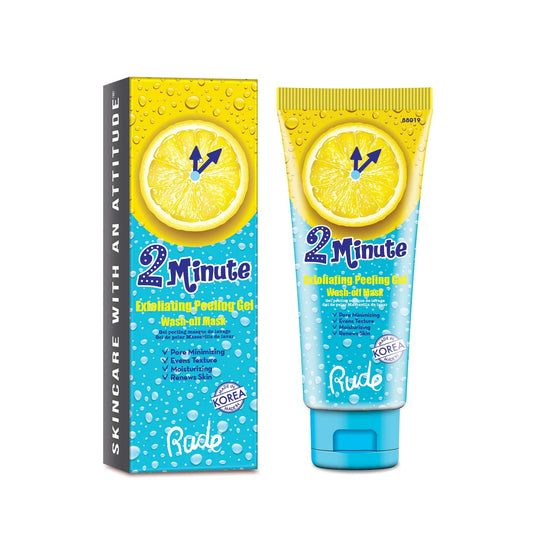 RUDE 2 Minuten Peeling-Gel Abwaschmaske
