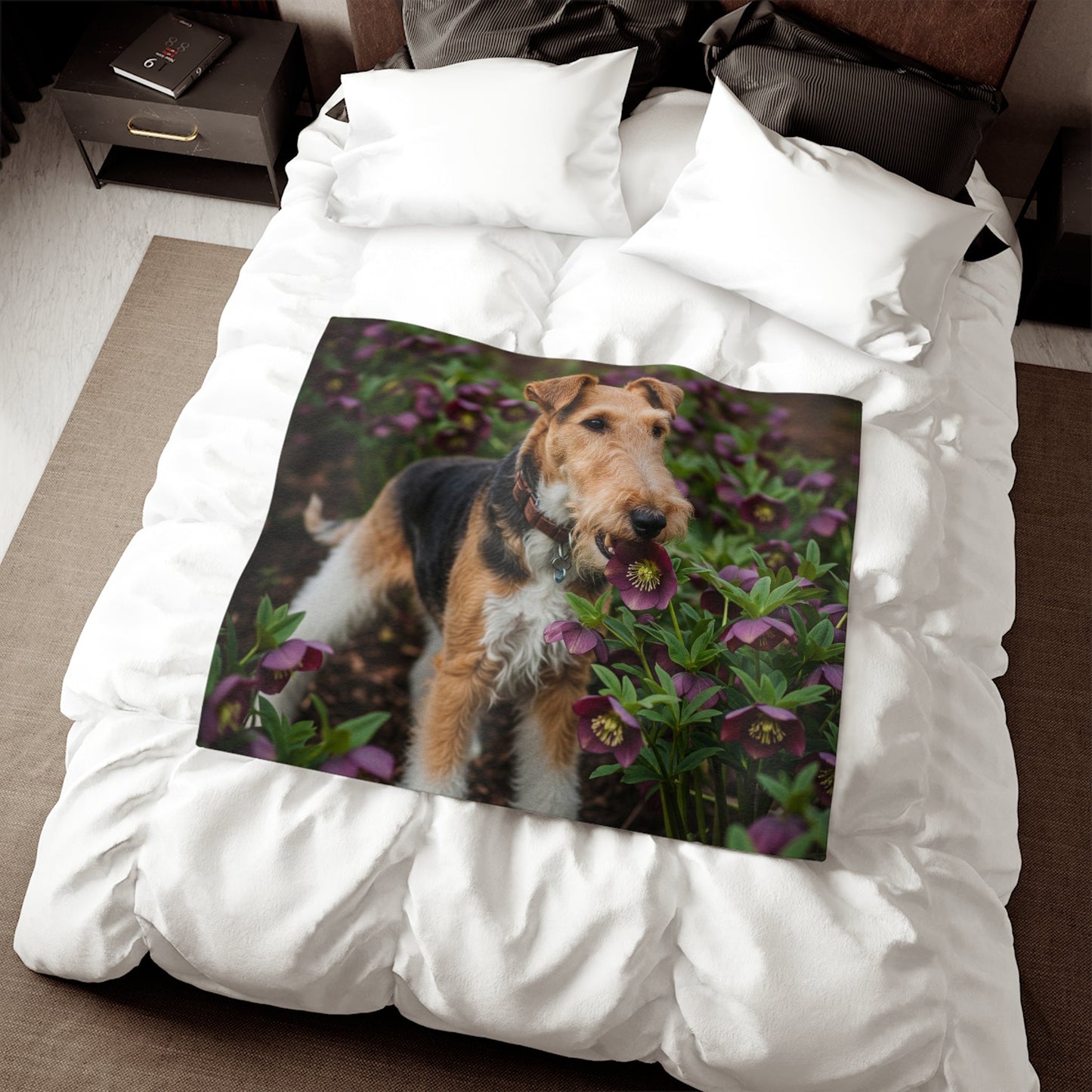 Sweatshirt Blanket – Plush Fleece Throw, 2 Size Options