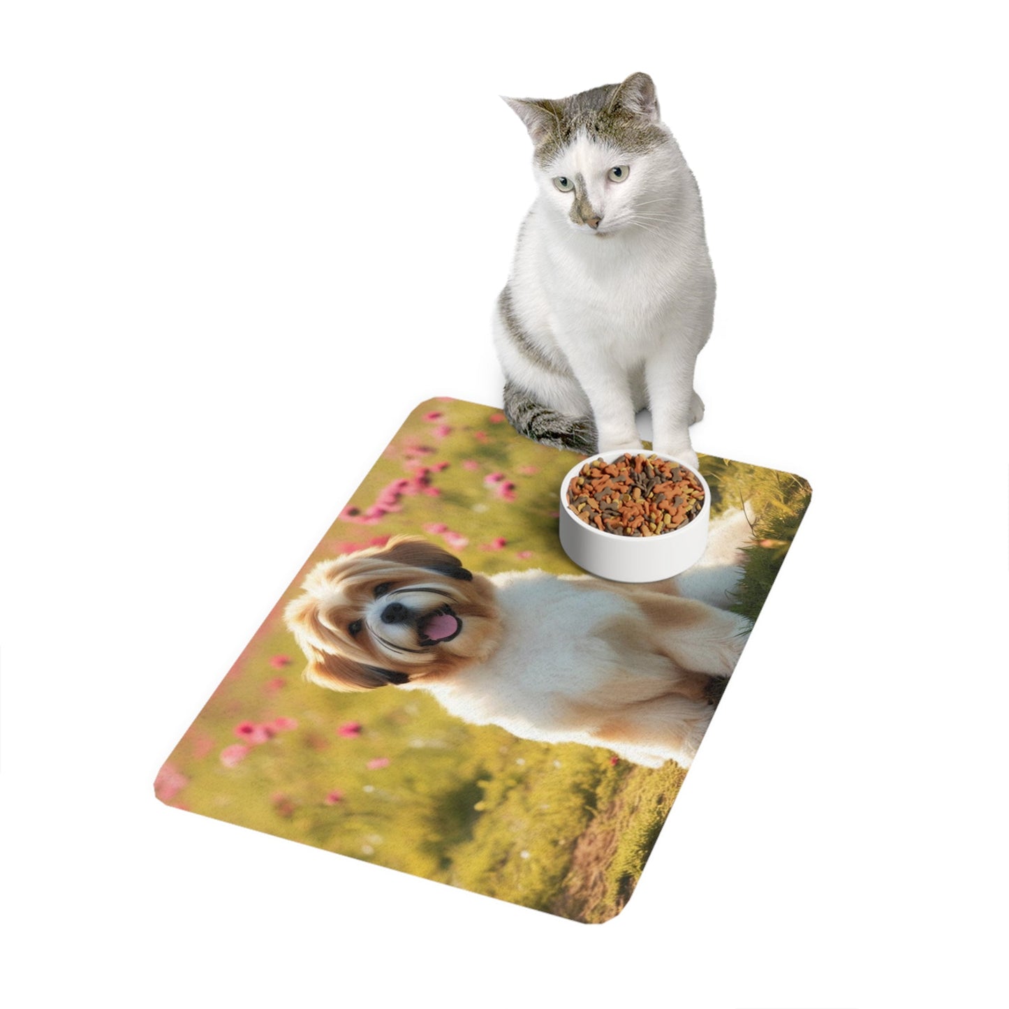 Non-Slip Pet Food Mat – Waterproof Feeding Mat for Dogs