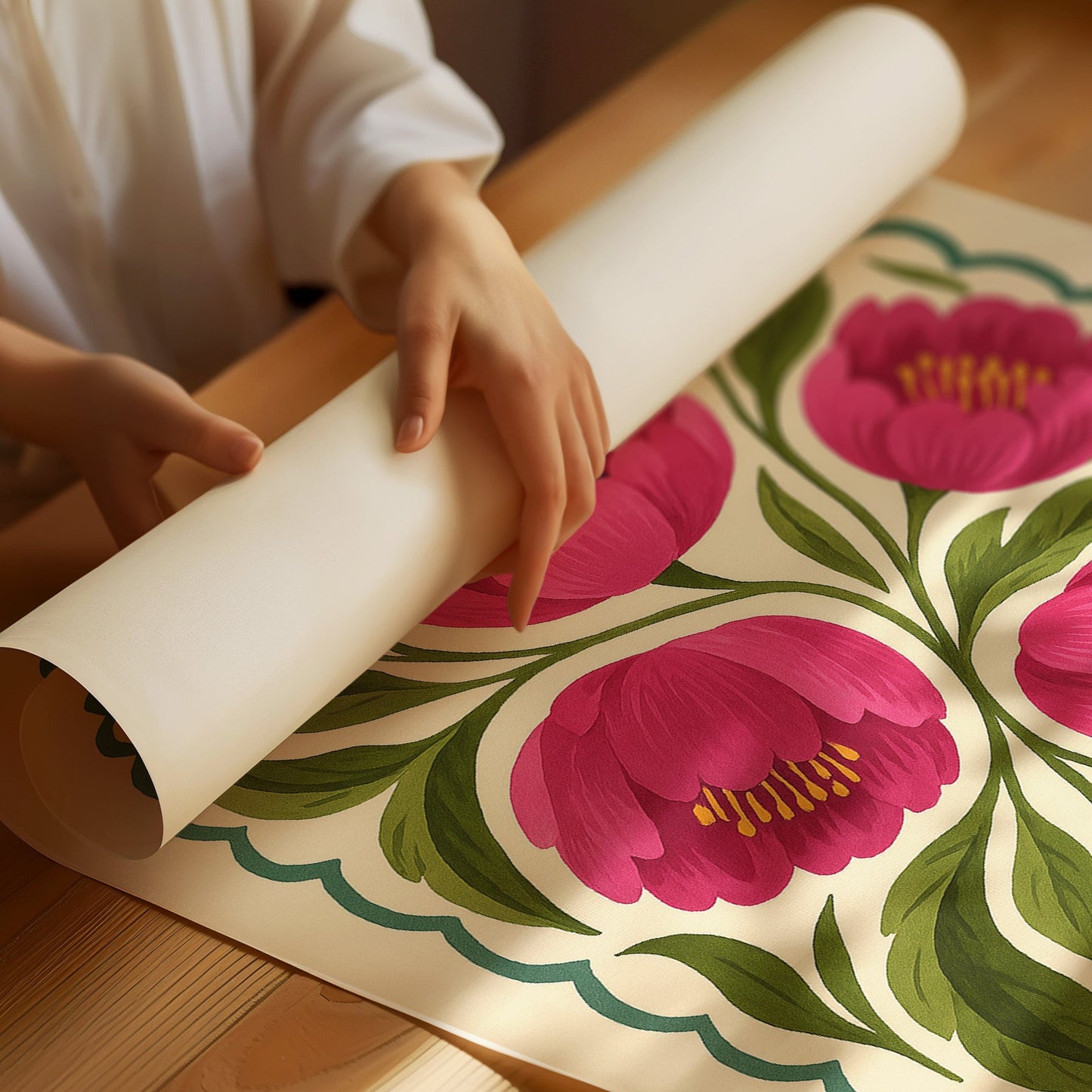 Étude de pivoine n° 5 – Le soft power en pleine floraison