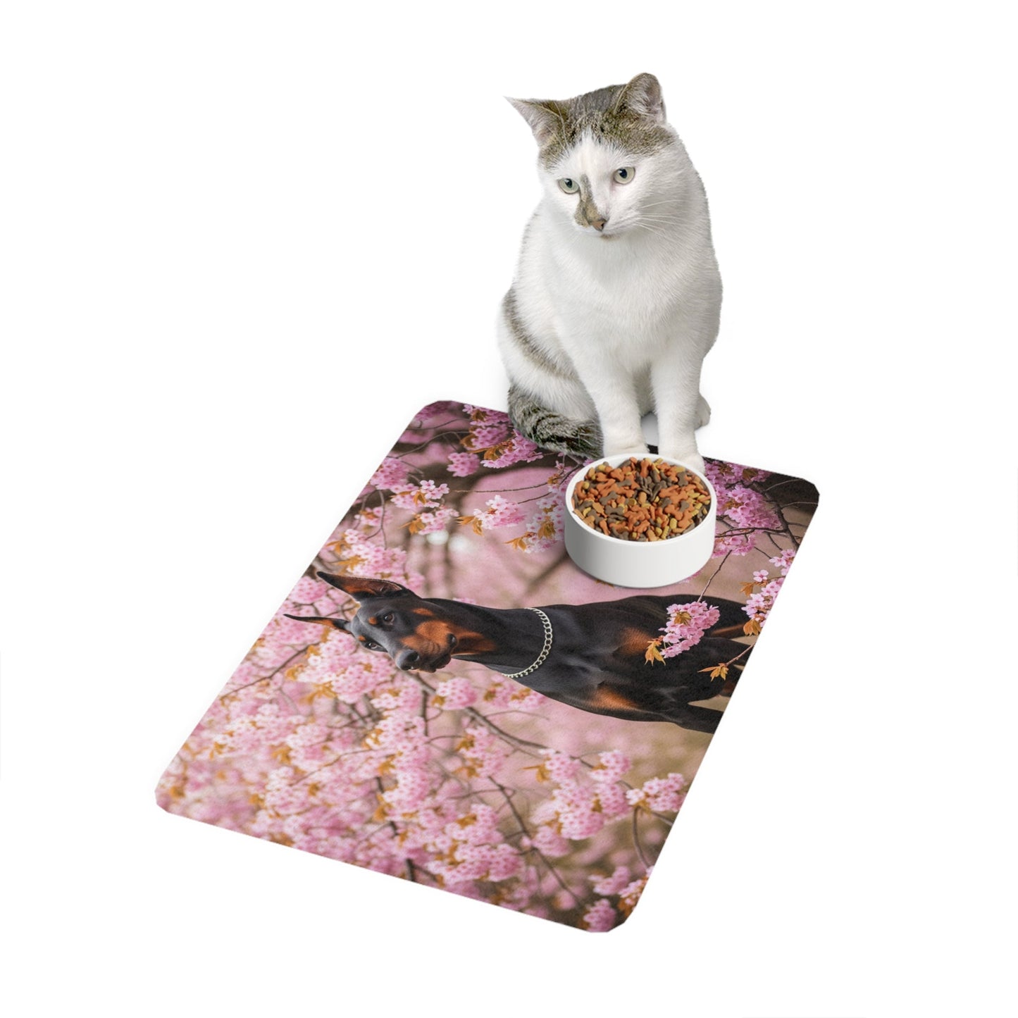 Non-Slip Pet Food Mat – Waterproof Feeding Mat for Dogs
