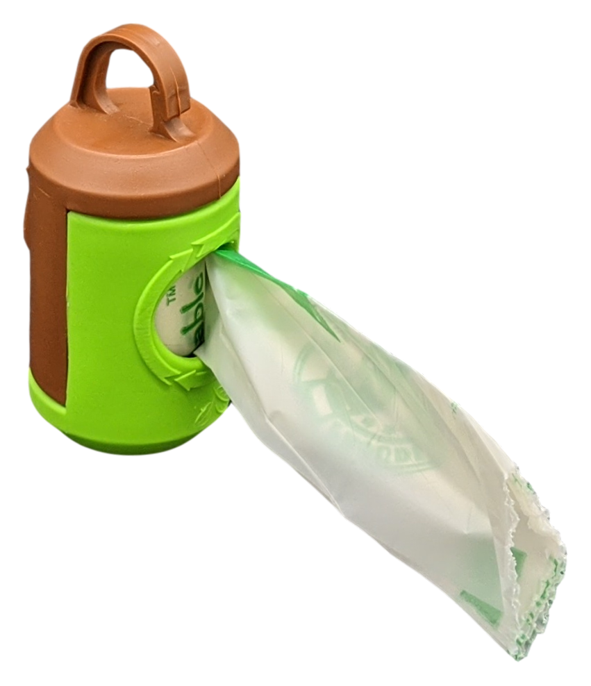 Distributeur de sacs à déjections canines beyondGREEN – Support à clip compatible avec les rouleaux standard – Durable et portable