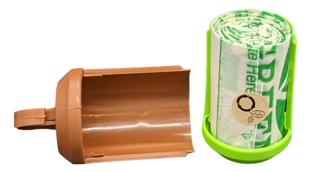 Distributeur de sacs à déjections canines beyondGREEN – Support à clip compatible avec les rouleaux standard – Durable et portable