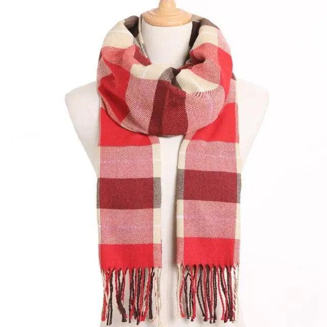 Winter Scarf Women Warm Solid Scarves Fashion Casual Scarfs For Women Casual Scarfs For Winter