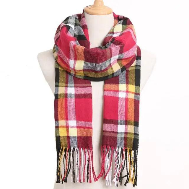 Winter Scarf Women Warm Solid Scarves Fashion Casual Scarfs For Women Casual Scarfs For Winter