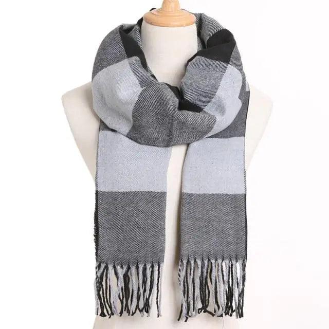 Winter Scarf Women Warm Solid Scarves Fashion Casual Scarfs For Women Casual Scarfs For Winter