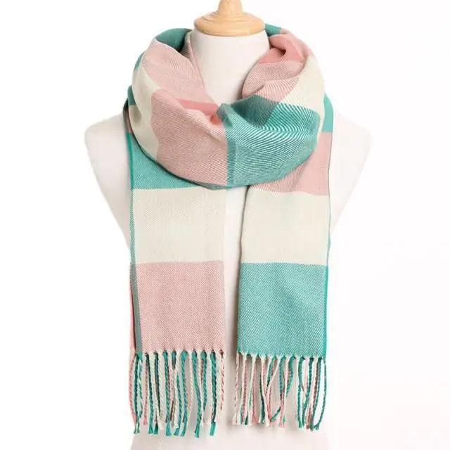 Winter Scarf Women Warm Solid Scarves Fashion Casual Scarfs For Women Casual Scarfs For Winter