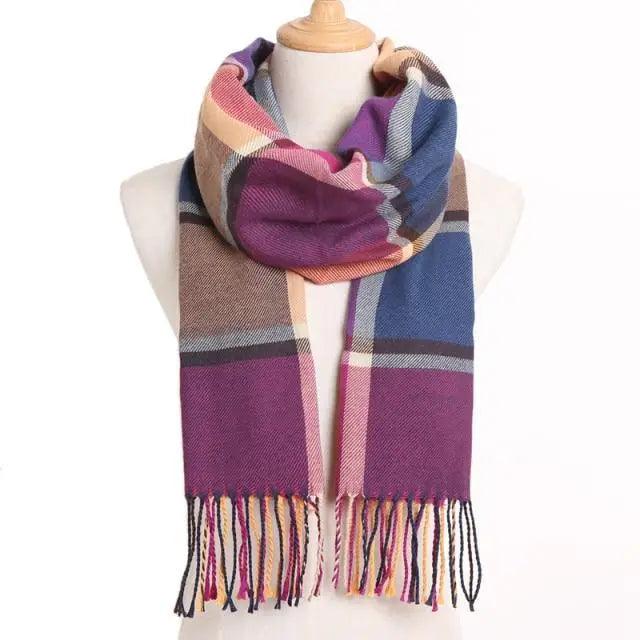 Winter Scarf Women Warm Solid Scarves Fashion Casual Scarfs For Women Casual Scarfs For Winter