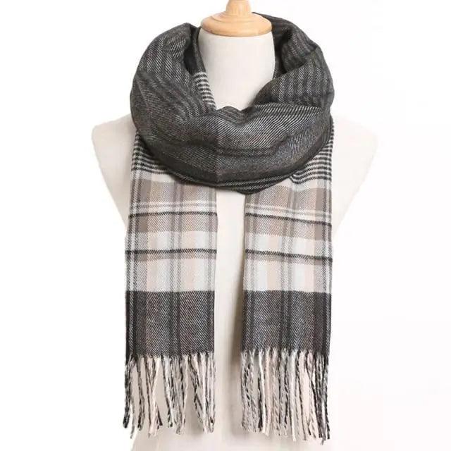 Winter Scarf Women Warm Solid Scarves Fashion Casual Scarfs For Women Casual Scarfs For Winter