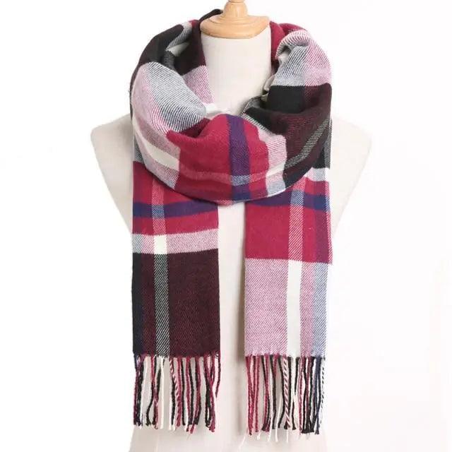 Winter Scarf Women Warm Solid Scarves Fashion Casual Scarfs For Women Casual Scarfs For Winter