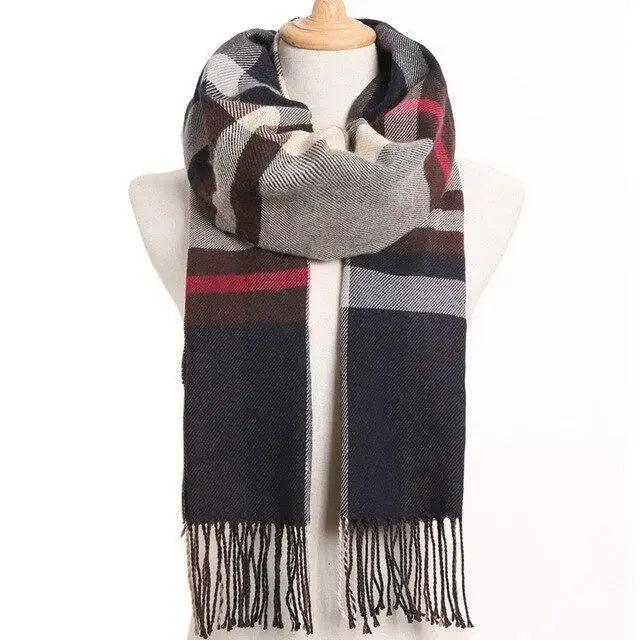 Winter Scarf Women Warm Solid Scarves Fashion Casual Scarfs For Women Casual Scarfs For Winter