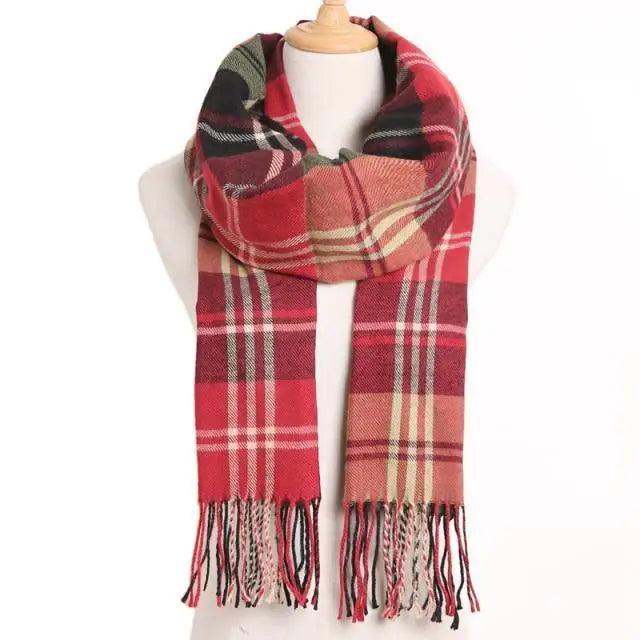 Winter Scarf Women Warm Solid Scarves Fashion Casual Scarfs For Women Casual Scarfs For Winter