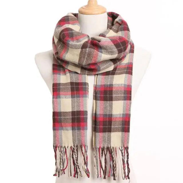Winter Scarf Women Warm Solid Scarves Fashion Casual Scarfs For Women Casual Scarfs For Winter