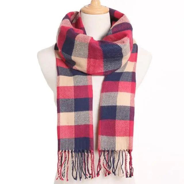 Winter Scarf Women Warm Solid Scarves Fashion Casual Scarfs For Women Casual Scarfs For Winter