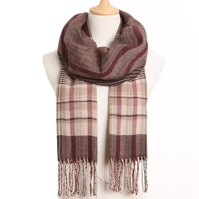 Winter Scarf Women Warm Solid Scarves Fashion Casual Scarfs For Women Casual Scarfs For Winter