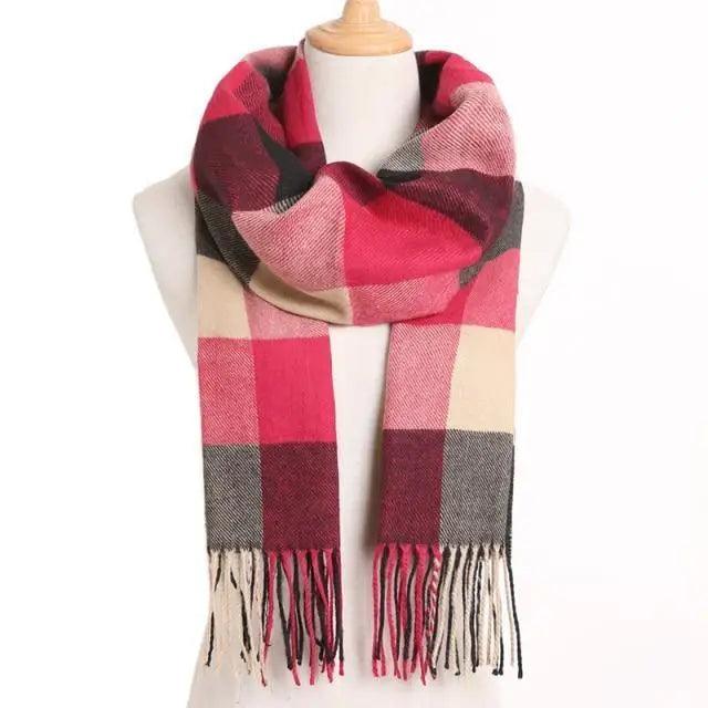 Winter Scarf Women Warm Solid Scarves Fashion Casual Scarfs For Women Casual Scarfs For Winter