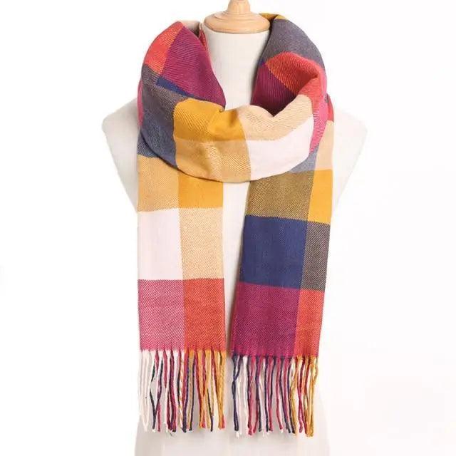 Winter Scarf Women Warm Solid Scarves Fashion Casual Scarfs For Women Casual Scarfs For Winter