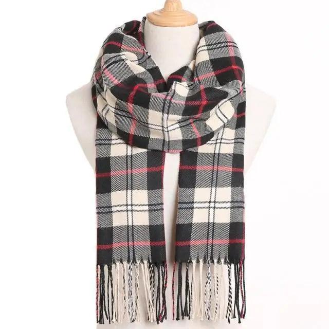Winter Scarf Women Warm Solid Scarves Fashion Casual Scarfs For Women Casual Scarfs For Winter