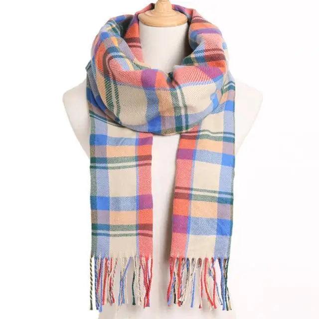 Winter Scarf Women Warm Solid Scarves Fashion Casual Scarfs For Women Casual Scarfs For Winter