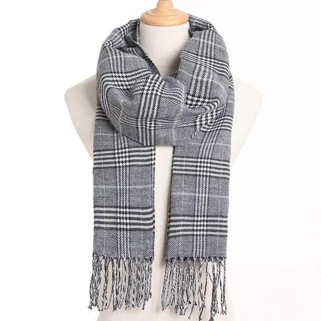 Winter Scarf Women Warm Solid Scarves Fashion Casual Scarfs For Women Casual Scarfs For Winter
