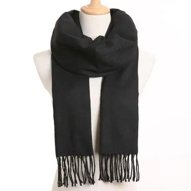 Winter Scarf Women Warm Solid Scarves Fashion Casual Scarfs For Women Casual Scarfs For Winter