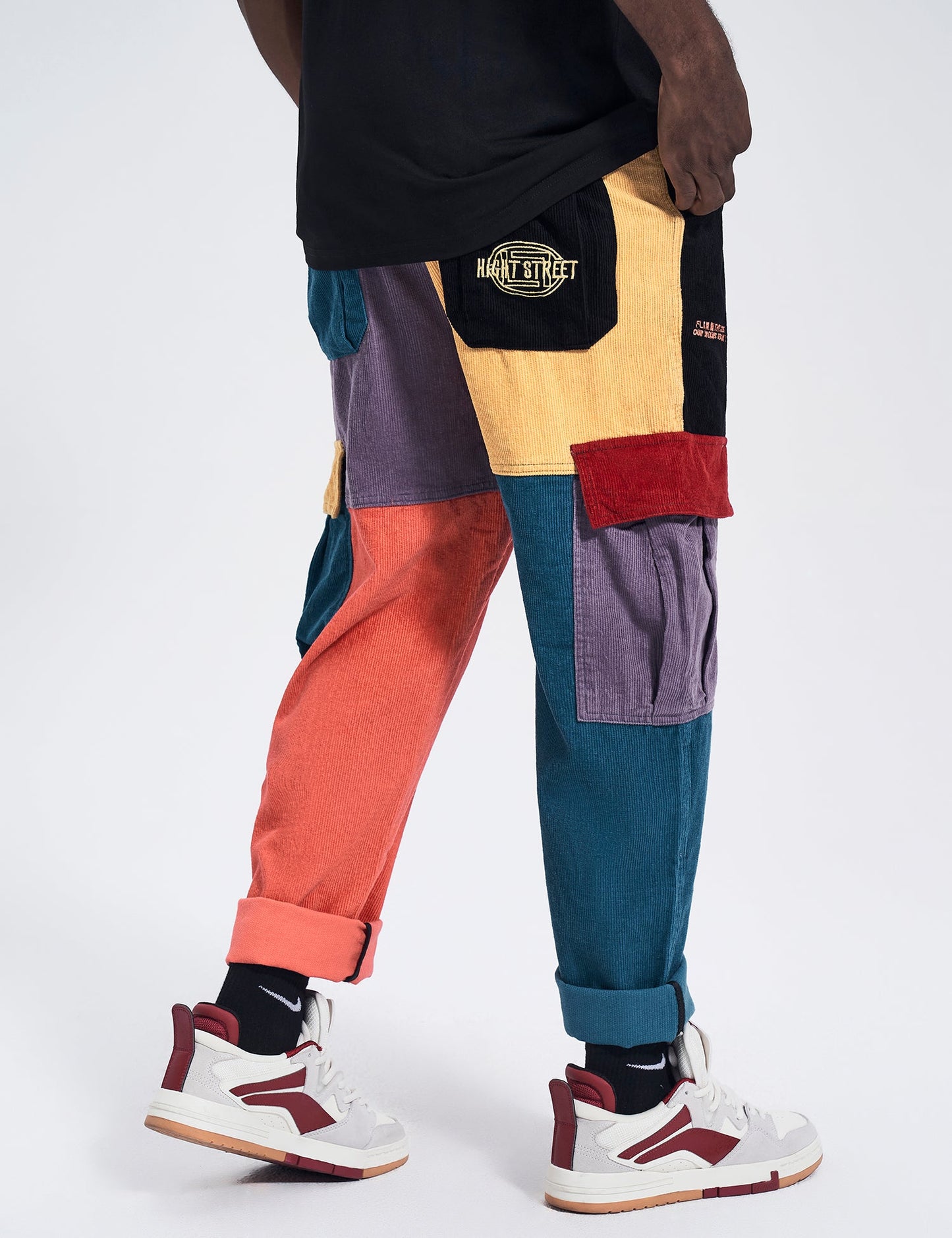 Pantalon cargo patchwork urbain NP2