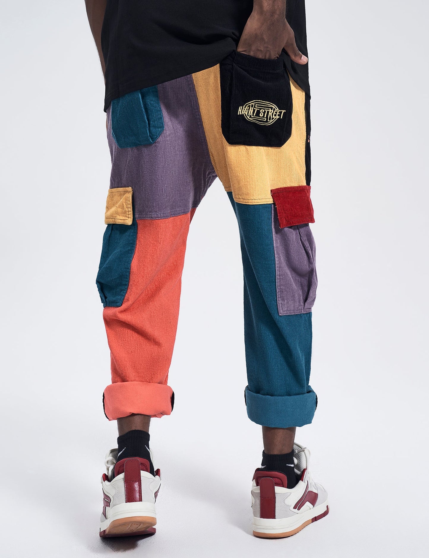 Pantalon cargo patchwork urbain NP2