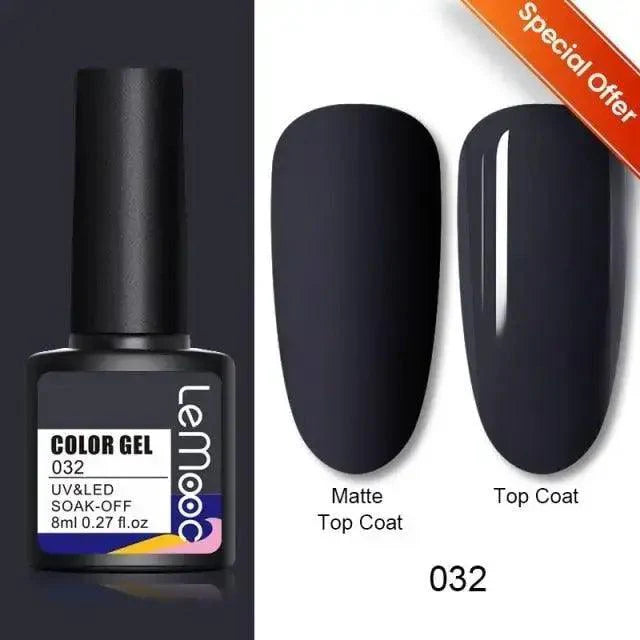 Spring Summer Nail Gel Polish Colorful UV LED Diamond Stylish Glossy and Matte Fashion Design For Womens