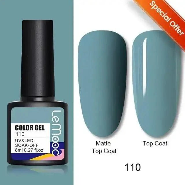 Spring Summer Nail Gel Polish Colorful UV LED Diamond Stylish Glossy and Matte Fashion Design For Womens