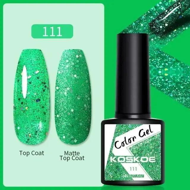 Spring Summer Nail Gel Polish Colorful UV LED Diamond Stylish Glossy and Matte Fashion Design For Womens
