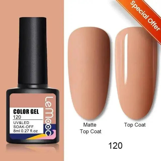 Spring Summer Nail Gel Polish Colorful UV LED Diamond Stylish Glossy and Matte Fashion Design For Womens