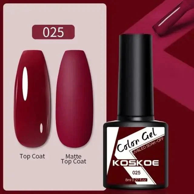 Spring Summer Nail Gel Polish Colorful UV LED Diamond Stylish Glossy and Matte Fashion Design For Womens