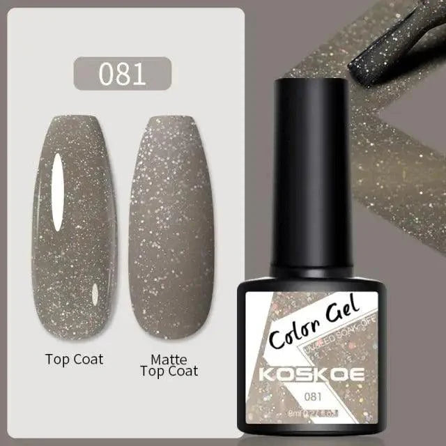 Spring Summer Nail Gel Polish Colorful UV LED Diamond Stylish Glossy and Matte Fashion Design For Womens