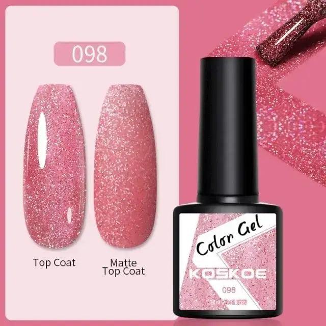 Spring Summer Nail Gel Polish Colorful UV LED Diamond Stylish Glossy and Matte Fashion Design For Womens