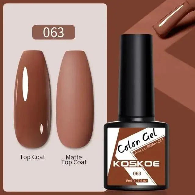 Spring Summer Nail Gel Polish Colorful UV LED Diamond Stylish Glossy and Matte Fashion Design For Womens