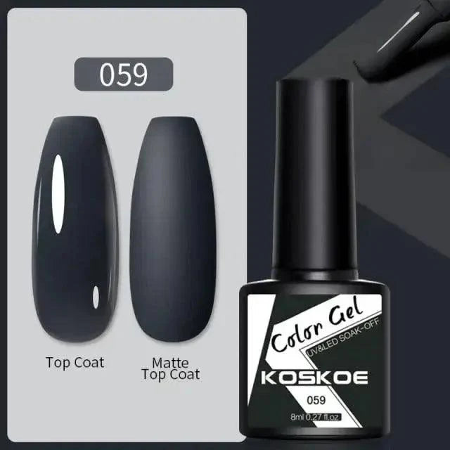 Spring Summer Nail Gel Polish Colorful UV LED Diamond Stylish Glossy and Matte Fashion Design For Womens