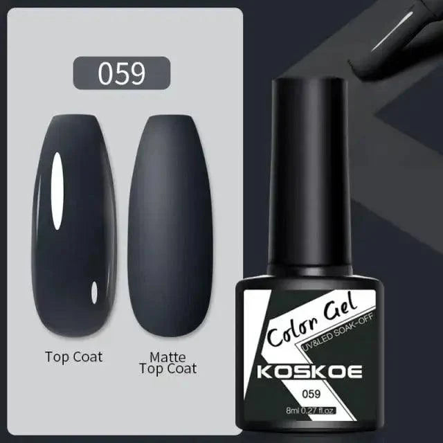 Spring Summer Nail Gel Polish Colorful UV LED Diamond Stylish Glossy and Matte Fashion Design For Womens