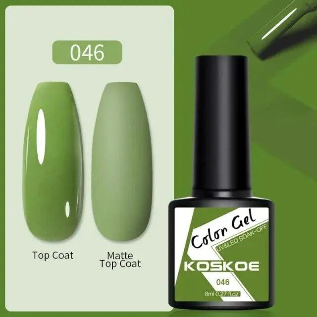 Spring Summer Nail Gel Polish Colorful UV LED Diamond Stylish Glossy and Matte Fashion Design For Womens