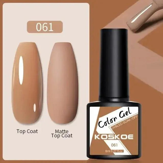 Spring Summer Nail Gel Polish Colorful UV LED Diamond Stylish Glossy and Matte Fashion Design For Womens