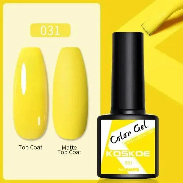 Spring Summer Nail Gel Polish Colorful UV LED Diamond Stylish Glossy and Matte Fashion Design For Womens