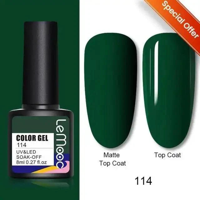 Spring Summer Nail Gel Polish Colorful UV LED Diamond Stylish Glossy and Matte Fashion Design For Womens