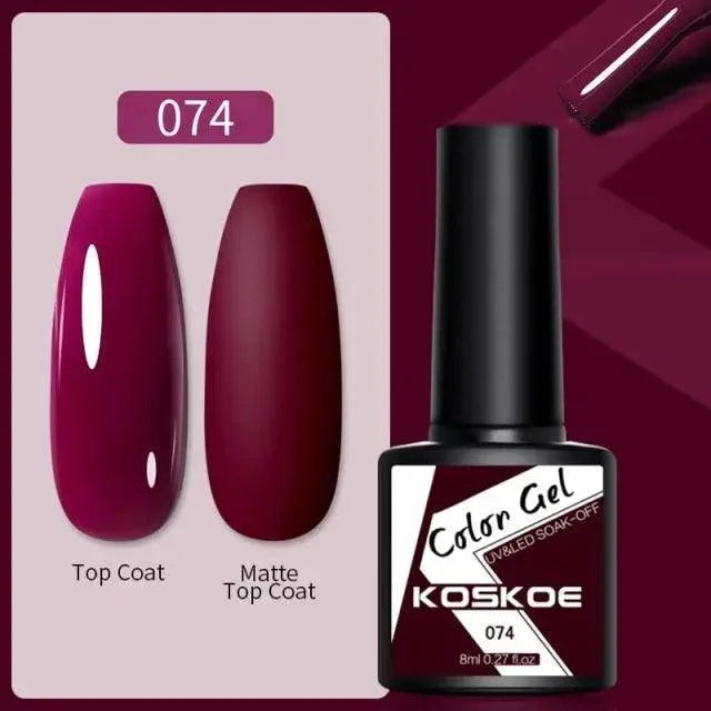 Spring Summer Nail Gel Polish Colorful UV LED Diamond Stylish Glossy and Matte Fashion Design For Womens
