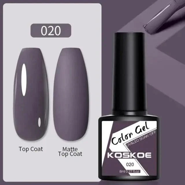 Spring Summer Nail Gel Polish Colorful UV LED Diamond Stylish Glossy and Matte Fashion Design For Womens