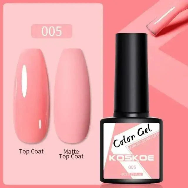 Spring Summer Nail Gel Polish Colorful UV LED Diamond Stylish Glossy and Matte Fashion Design For Womens