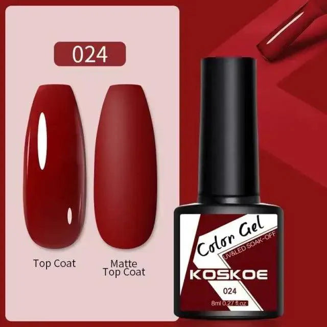Spring Summer Nail Gel Polish Colorful UV LED Diamond Stylish Glossy and Matte Fashion Design For Womens
