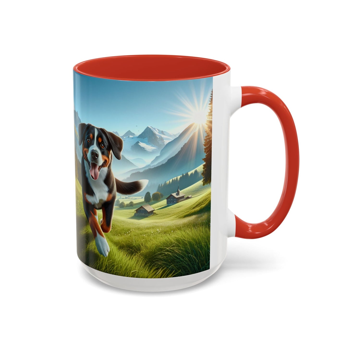 Keramiktasse mit Hunderassen-Motiv – 11 oz & 15 oz