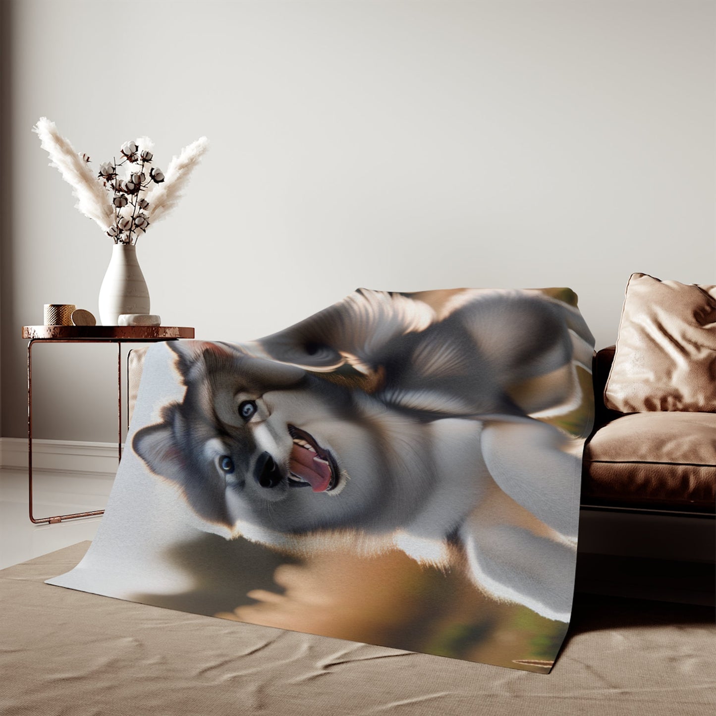 Sweatshirt Blanket – Plush Fleece Throw, 2 Size Options